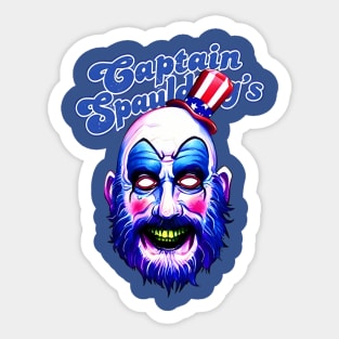 Captain blue Sticker